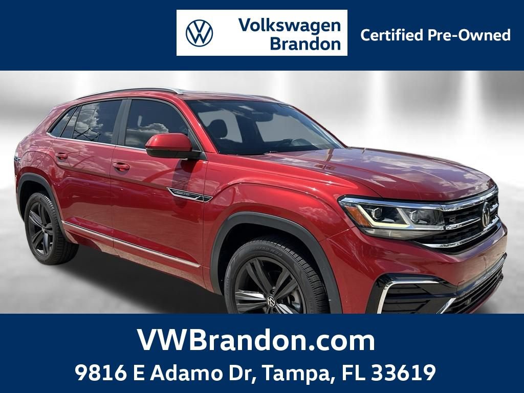 Certified 2021 Volkswagen Atlas Cross Sport SE AWD/4WD image 1