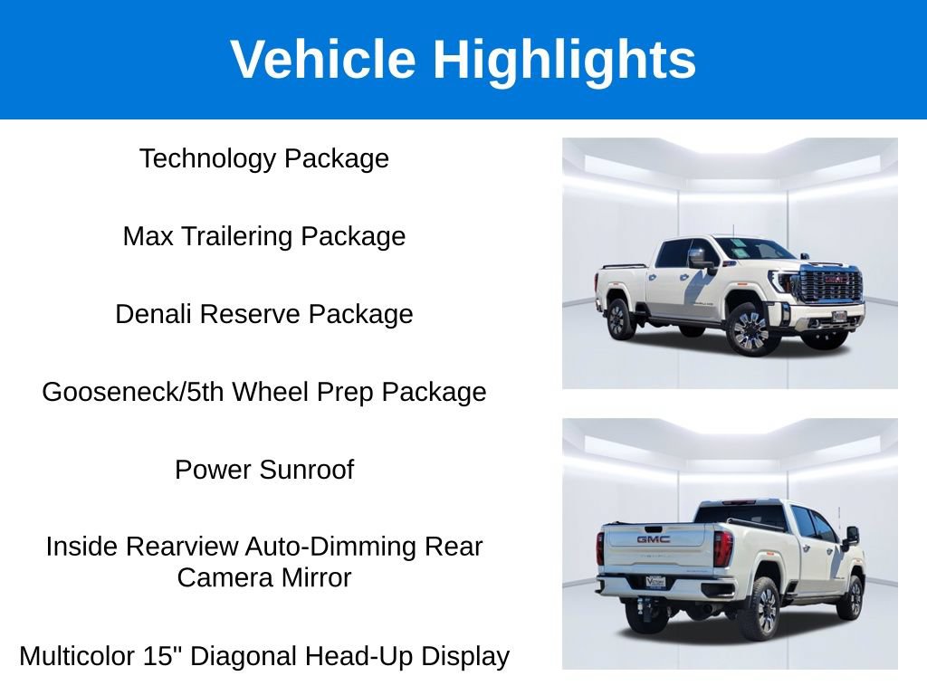 Used 2025 GMC Sierra 2500 Denali w/ Denali Reserve Package AWD/4WD image 2