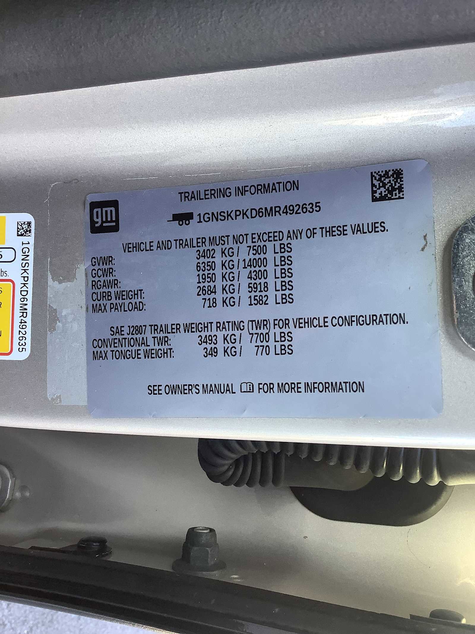 Used 2021 Chevrolet Tahoe Z71 w/ Rear Media and Nav Package image 21