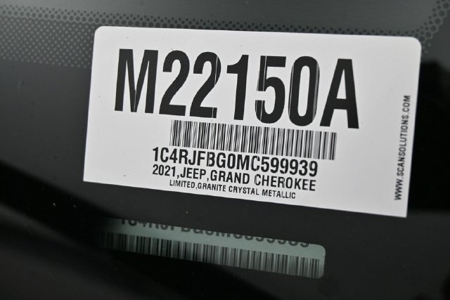 Used 2021 Jeep Grand Cherokee Limited w/ Luxury Group II AWD/4WD image 32