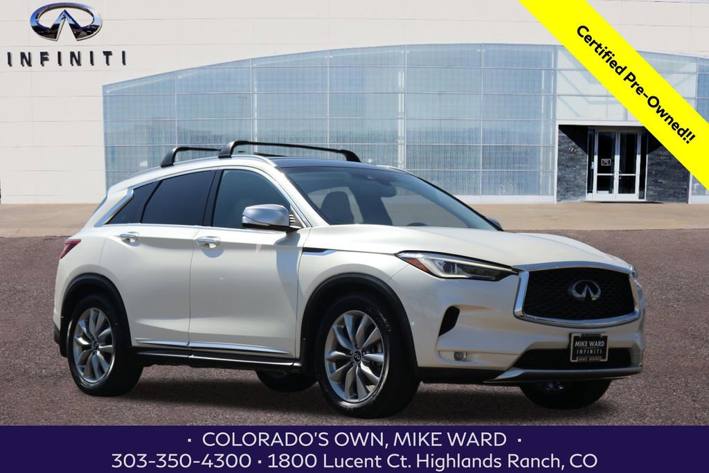 Certified 2020 INFINITI QX50 Luxe w/ Navigation Package image 8