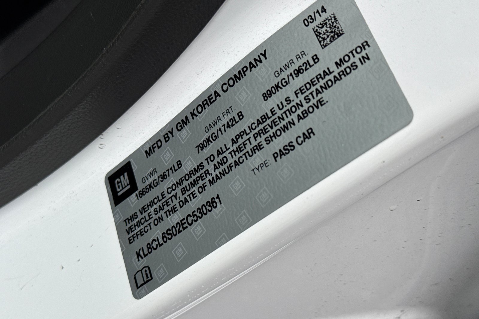 Used 2014 Chevrolet Spark LT FWD image 52