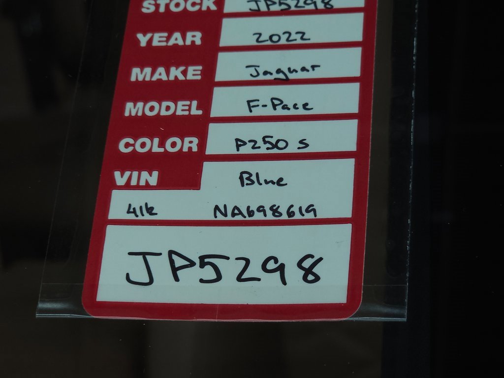 Used 2022 Jaguar F-PACE S image 35