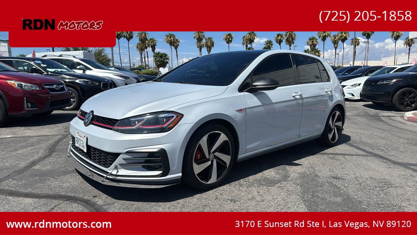 Used 2020 Volkswagen GTI SE FWD image 2