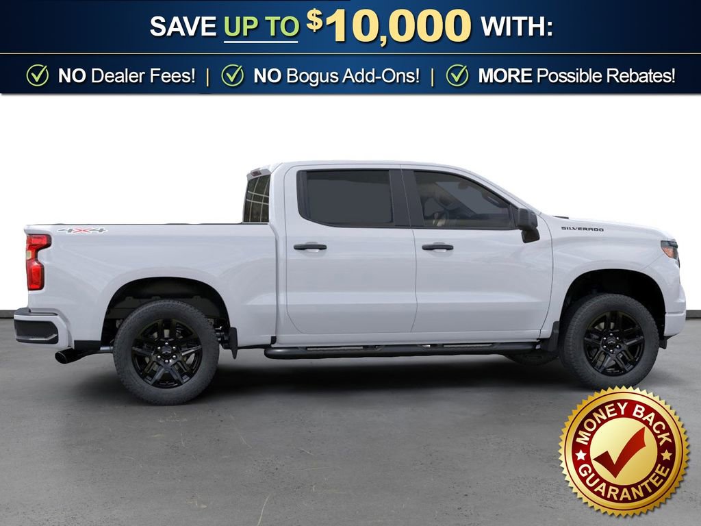 New 2026 Chevrolet Silverado 1500 Custom w/ Turbomax Blackout Package image 7