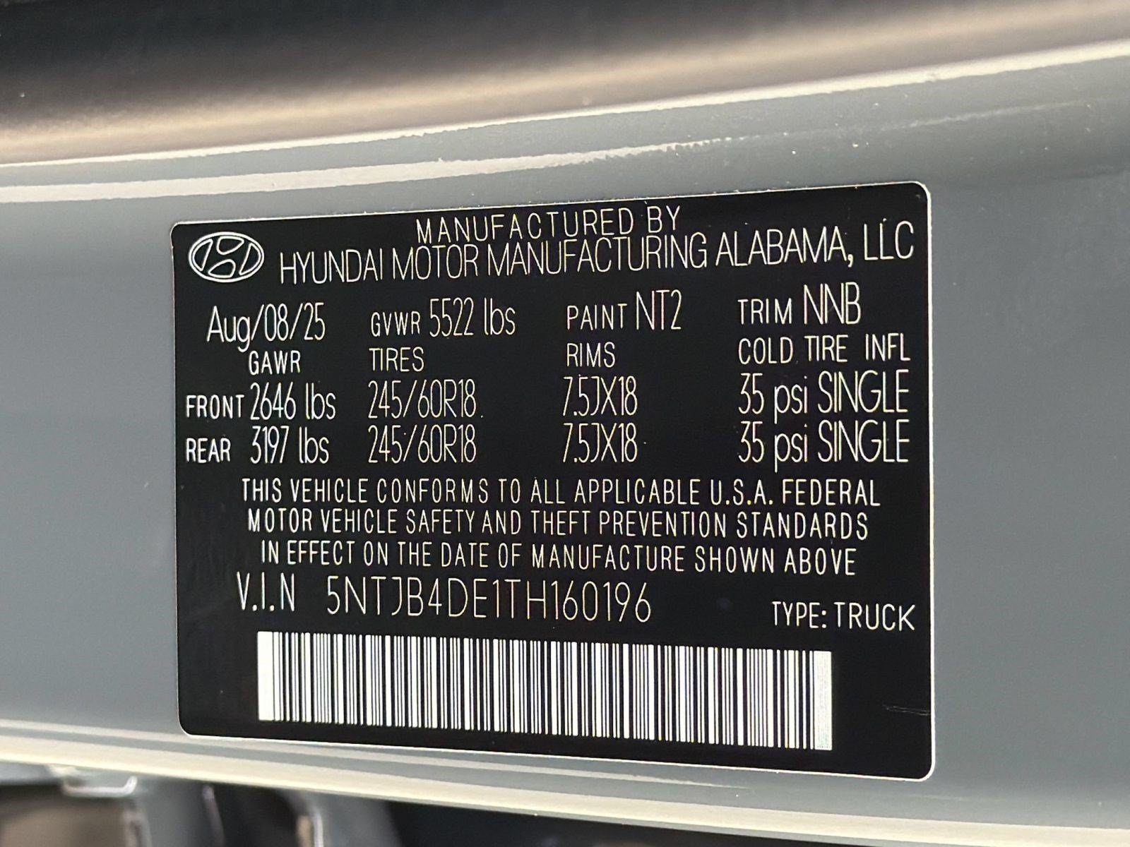 Used 2026 Hyundai Santa Cruz SEL FWD image 24