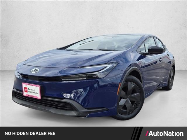 Certified 2025 Toyota Prius LE FWD image 1
