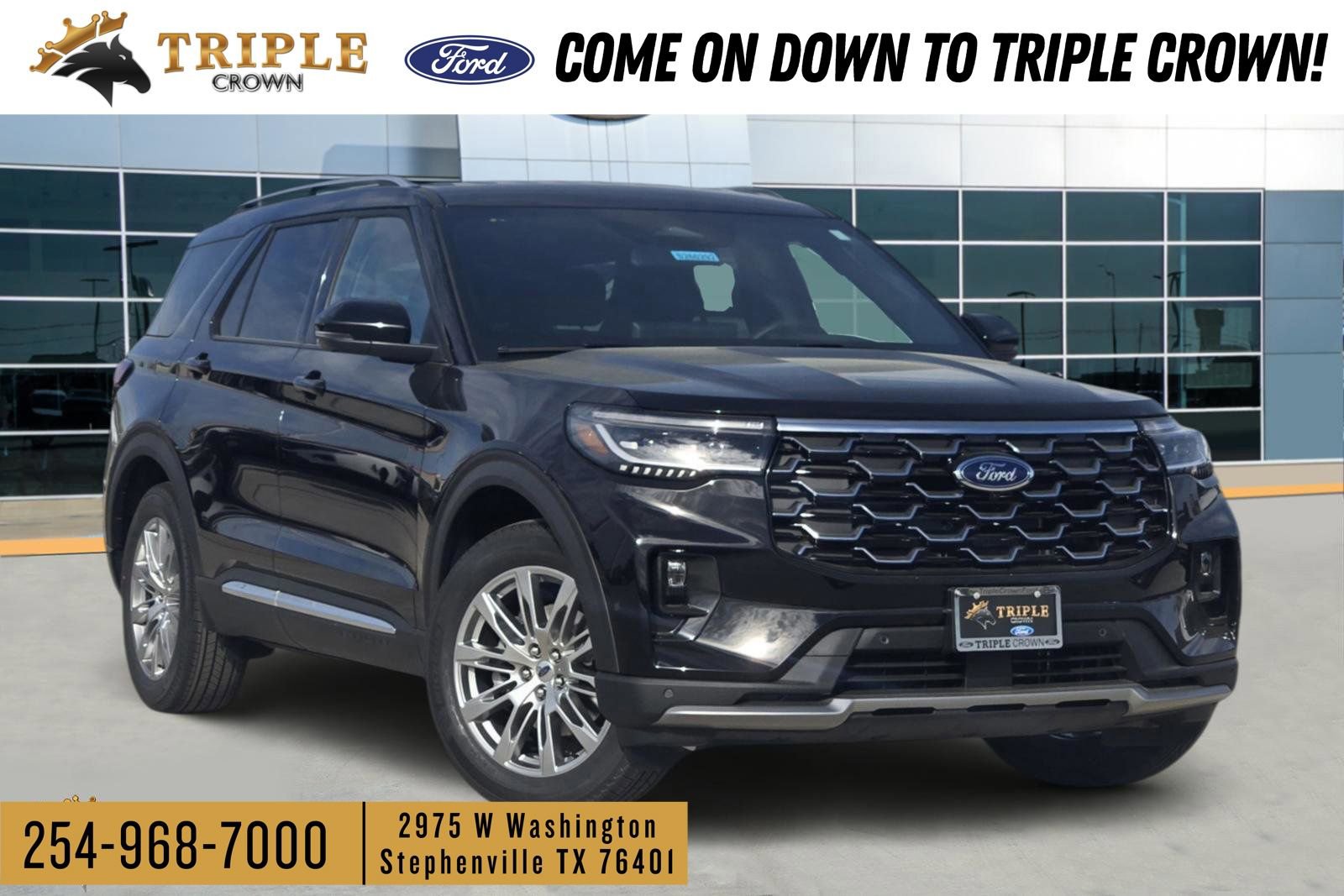 New 2026 Ford Explorer Platinum image 1