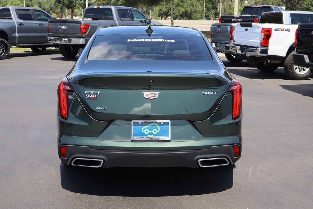 Certified 2020 Cadillac CT4 Premium Luxury AWD/4WD image 8