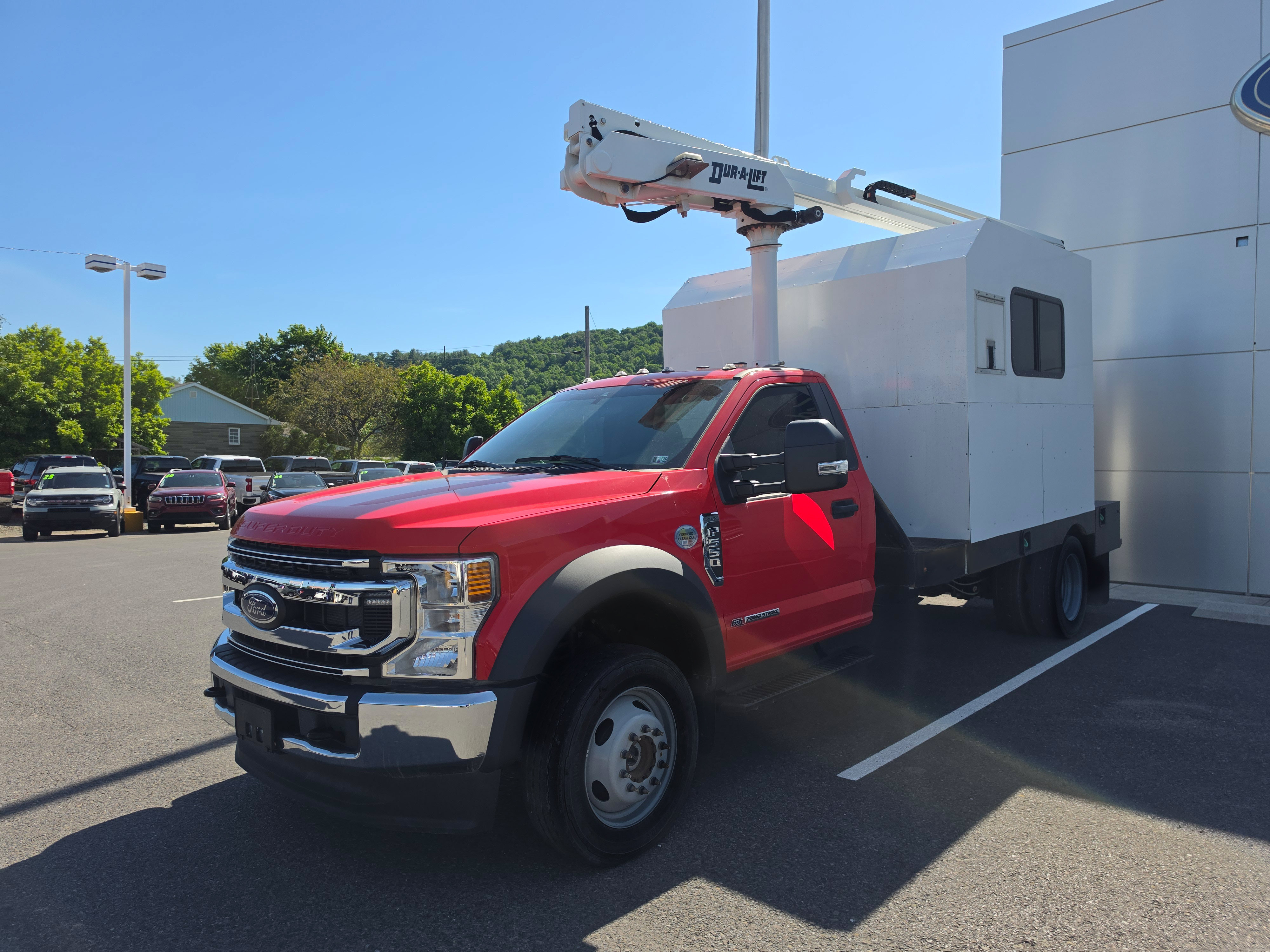 Used 2022 Ford F550 4x4 Regular Cab Super Duty image 7