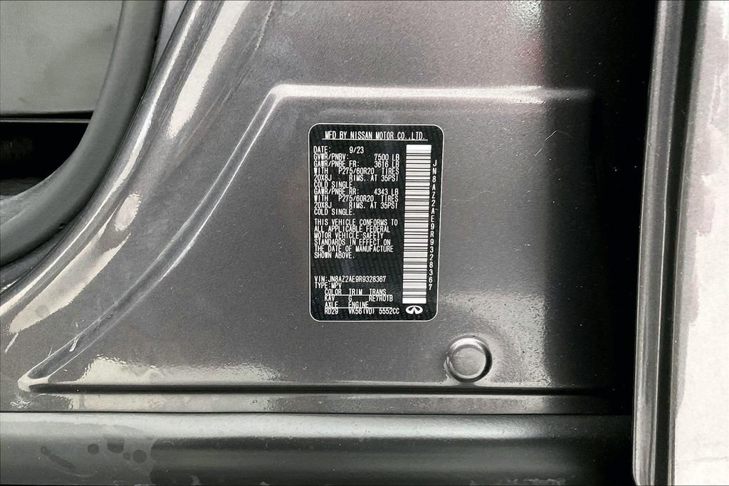 Used 2024 INFINITI QX80 Luxe image 43