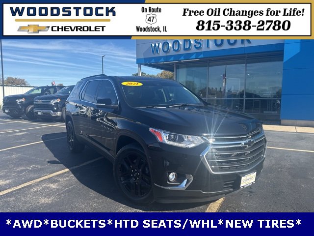 Used 2021 Chevrolet Traverse LT w/ LPO, Floor Liner Package