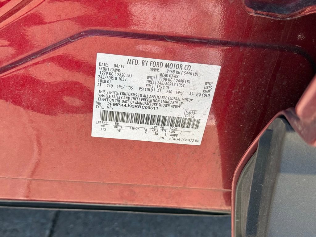 Used 2019 Ford Edge SEL w/ Equipment Group 201A AWD/4WD image 10