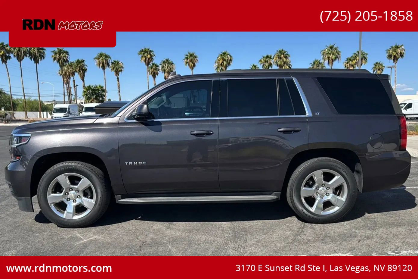 Used 2017 Chevrolet Tahoe LT