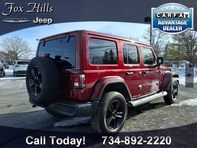 Used 2021 Jeep Wrangler Unlimited Sahara image 9