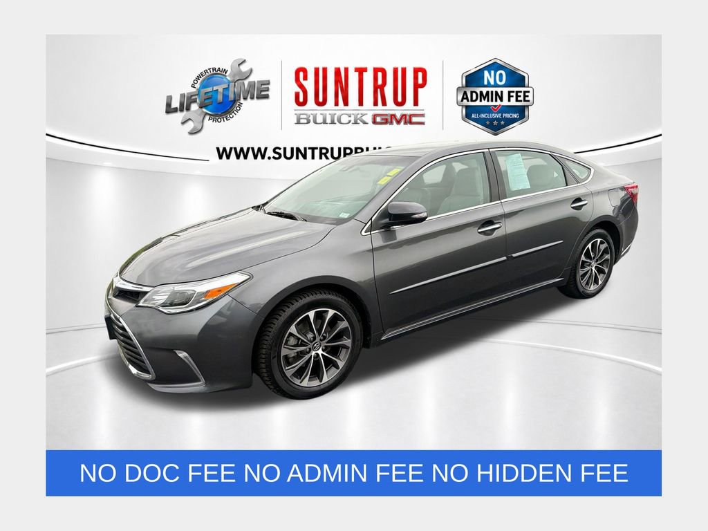Used 2017 Toyota Avalon XLE w/ All Weather Liner Package