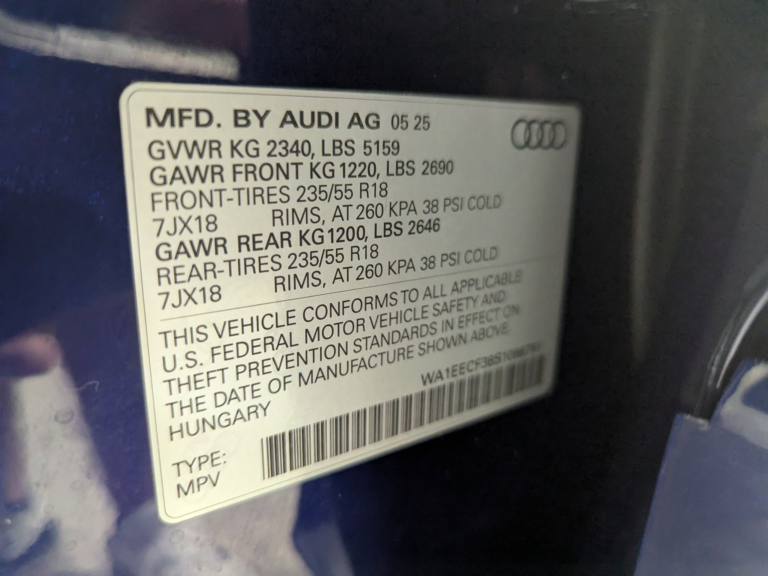 Certified 2025 Audi Q3 2.0T Premium Plus w/ Premium Plus Package image 29