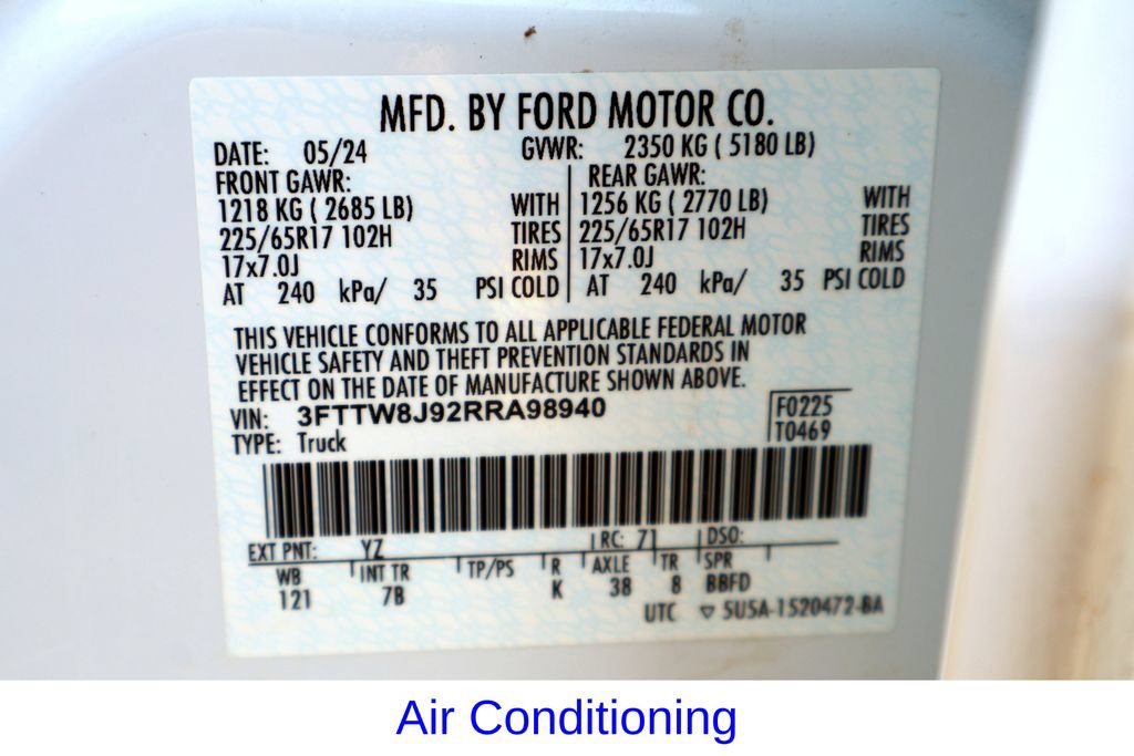 Used 2024 Ford Maverick XLT w/ Equipment Group 300A Standard AWD/4WD image 36
