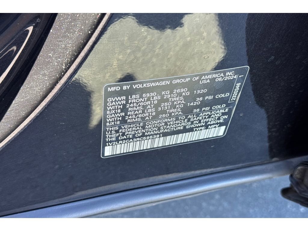 Used 2024 Volkswagen Atlas SE image 34