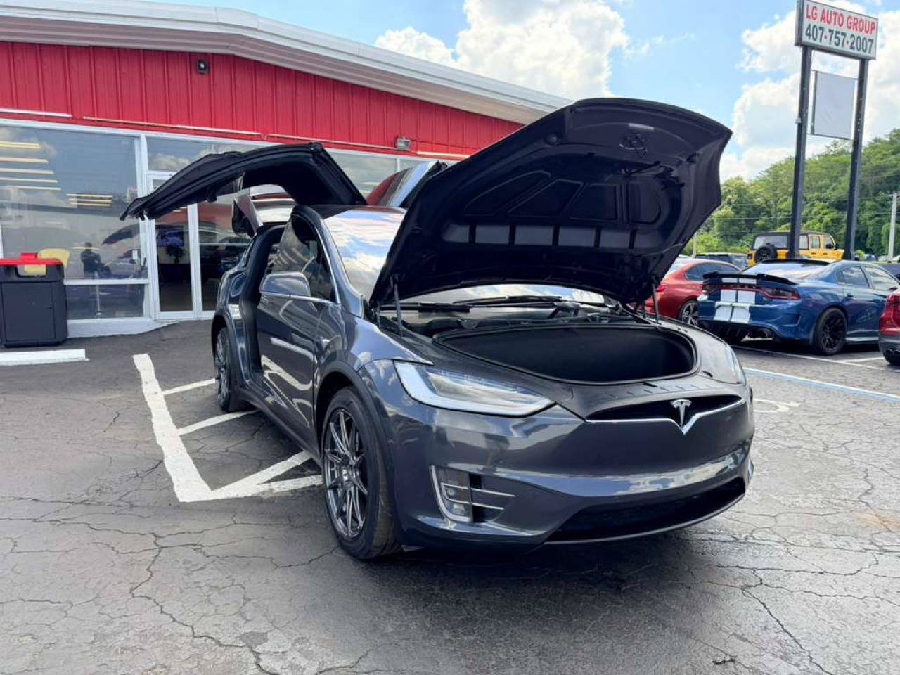 Used 2019 Tesla Model X 100D AWD/4WD image 8
