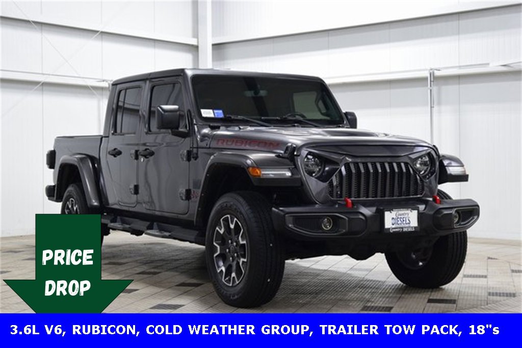 Used 2022 Jeep Gladiator Rubicon w/ LED Lighting Group