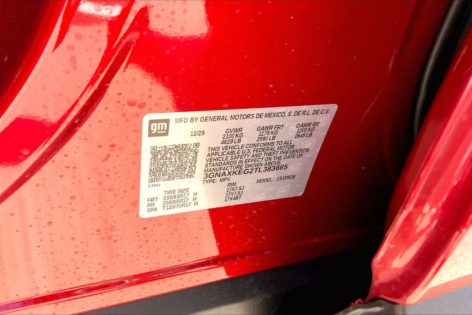 Certified 2026 Chevrolet Equinox ACTIV w/ LPO, Floor Liner Package FWD image 70