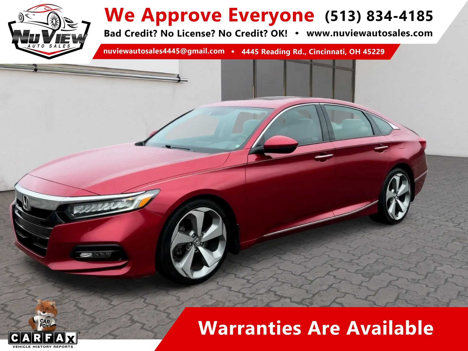 Used 2018 Honda Accord Touring image 1