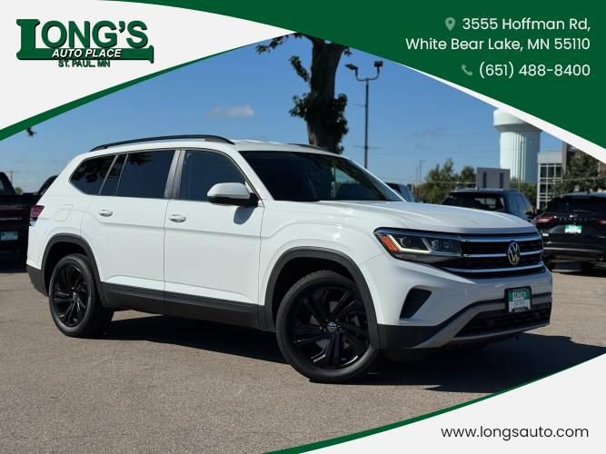 Used 2021 Volkswagen Atlas SE image 1