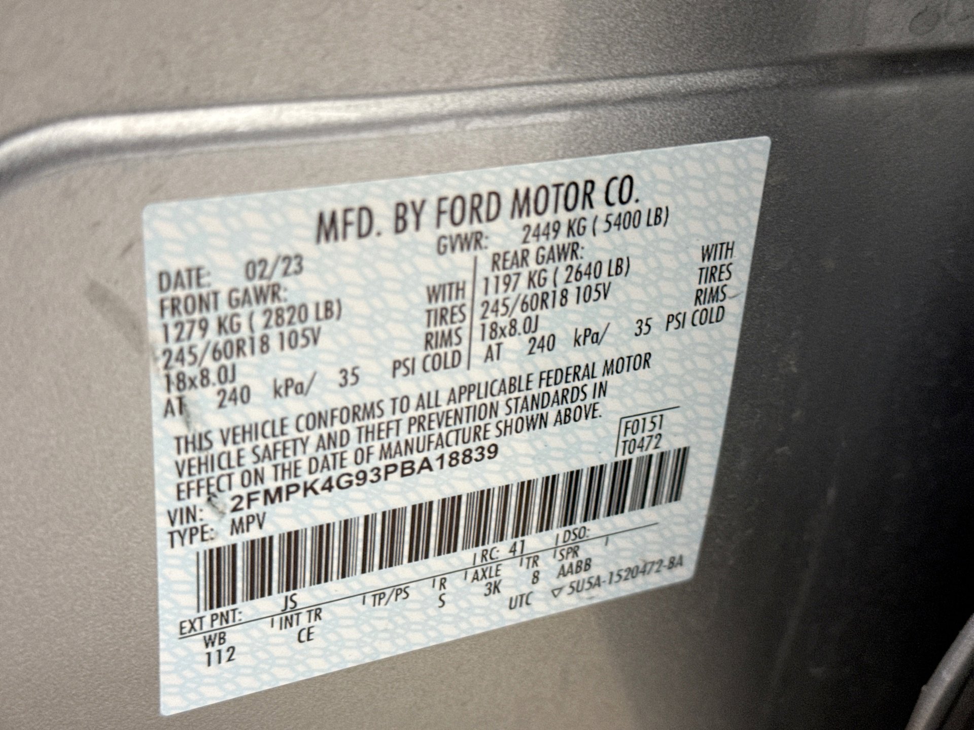 Used 2023 Ford Edge SE AWD/4WD image 11