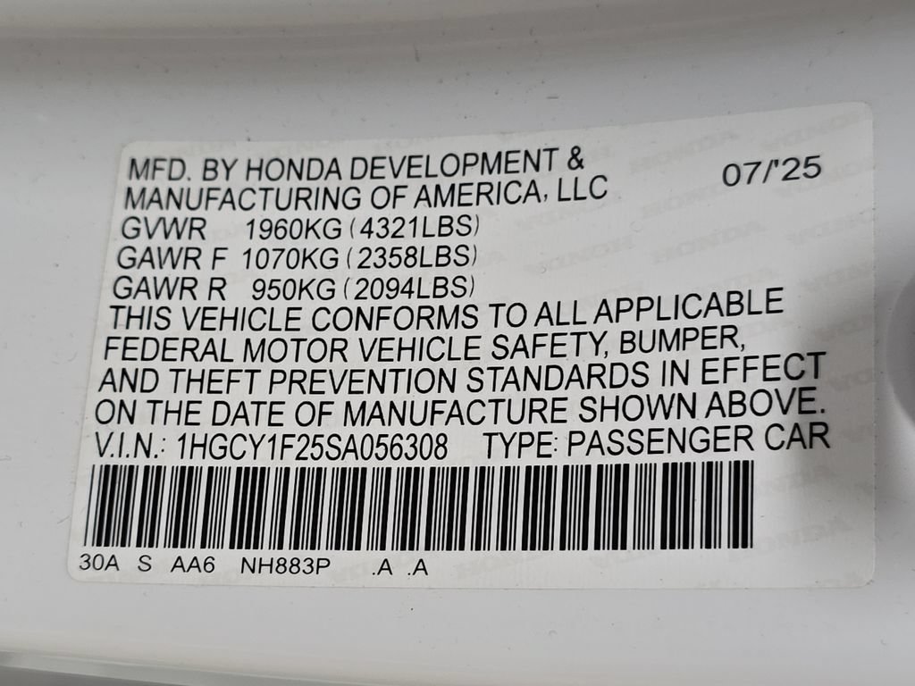 Used 2025 Honda Accord LX image 32