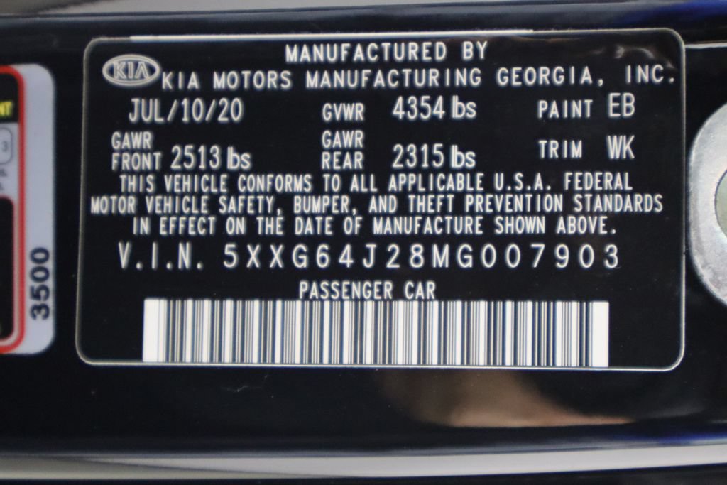 Used 2021 Kia K5 GT-Line w/ GT-Line FWD Premium Package image 36