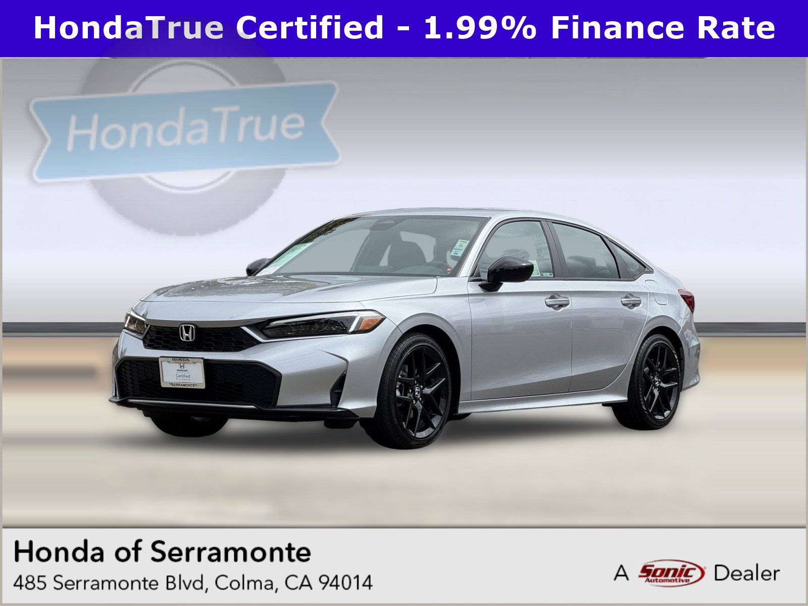 Certified 2026 Honda Civic FWD Hybrid Sedan