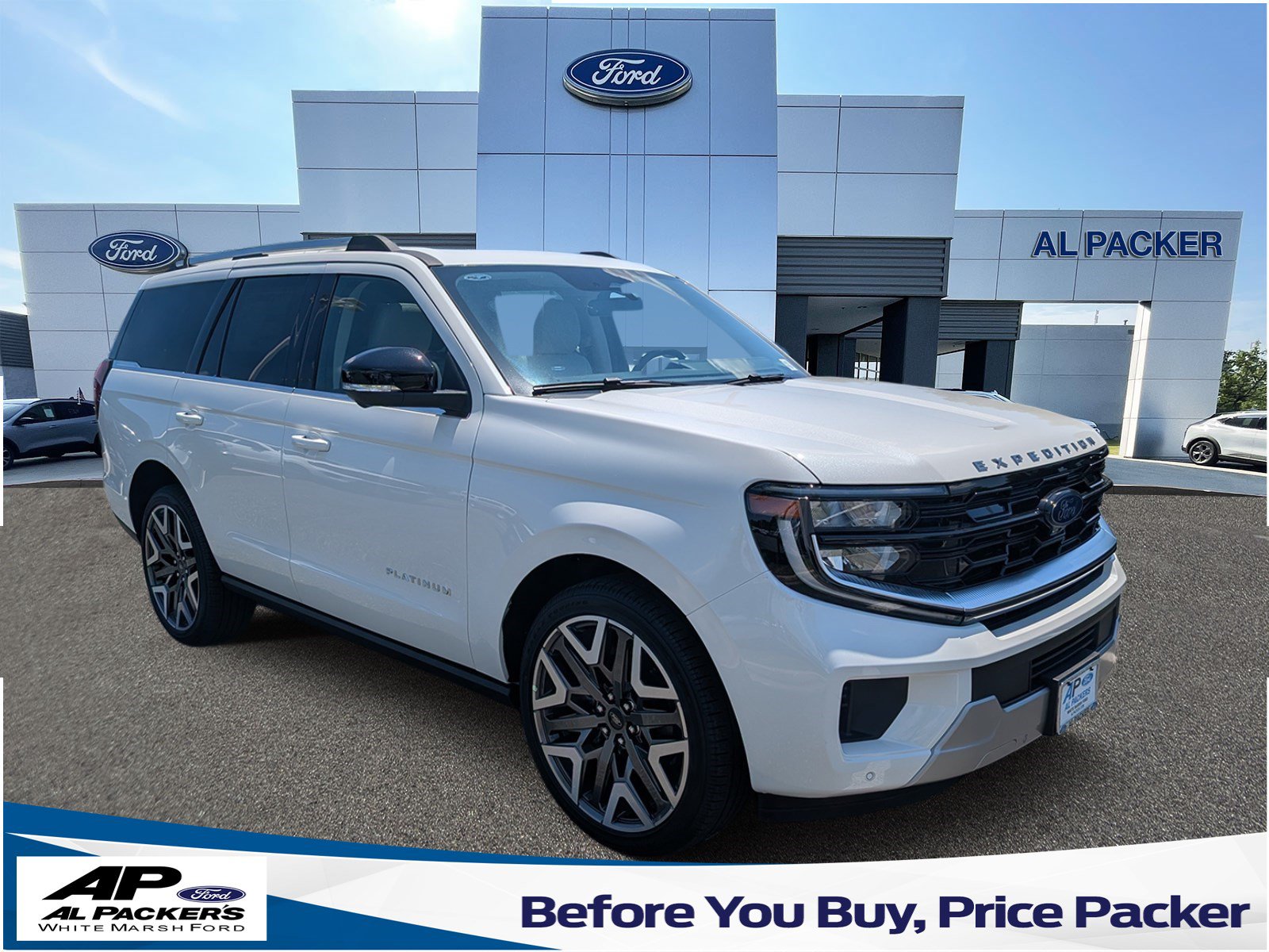 New 2026 Ford Expedition Platinum w/ Platinum Ultimate Package