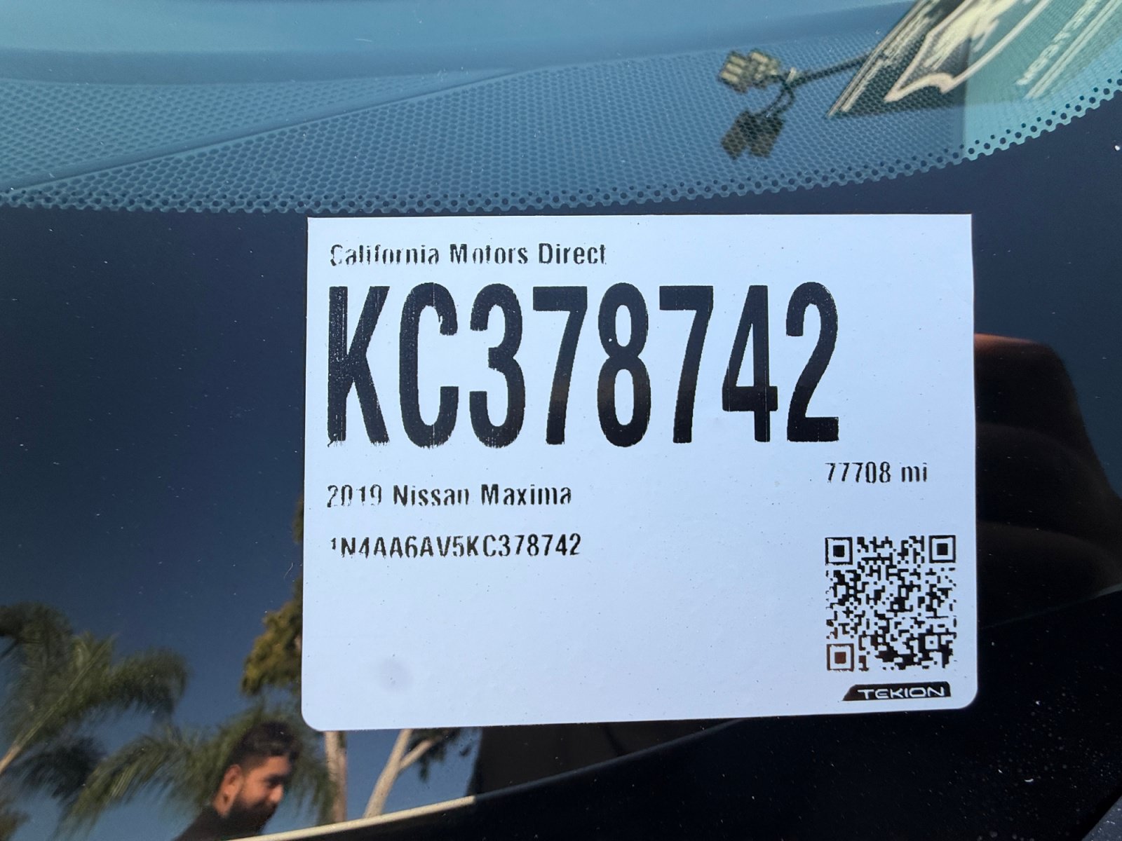 Used 2019 Nissan Maxima 3.5 S w/ Floor Mat Group FWD image 23
