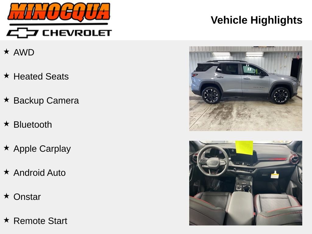 New 2026 Chevrolet Equinox RS w/ Safety and Technology Package image 2