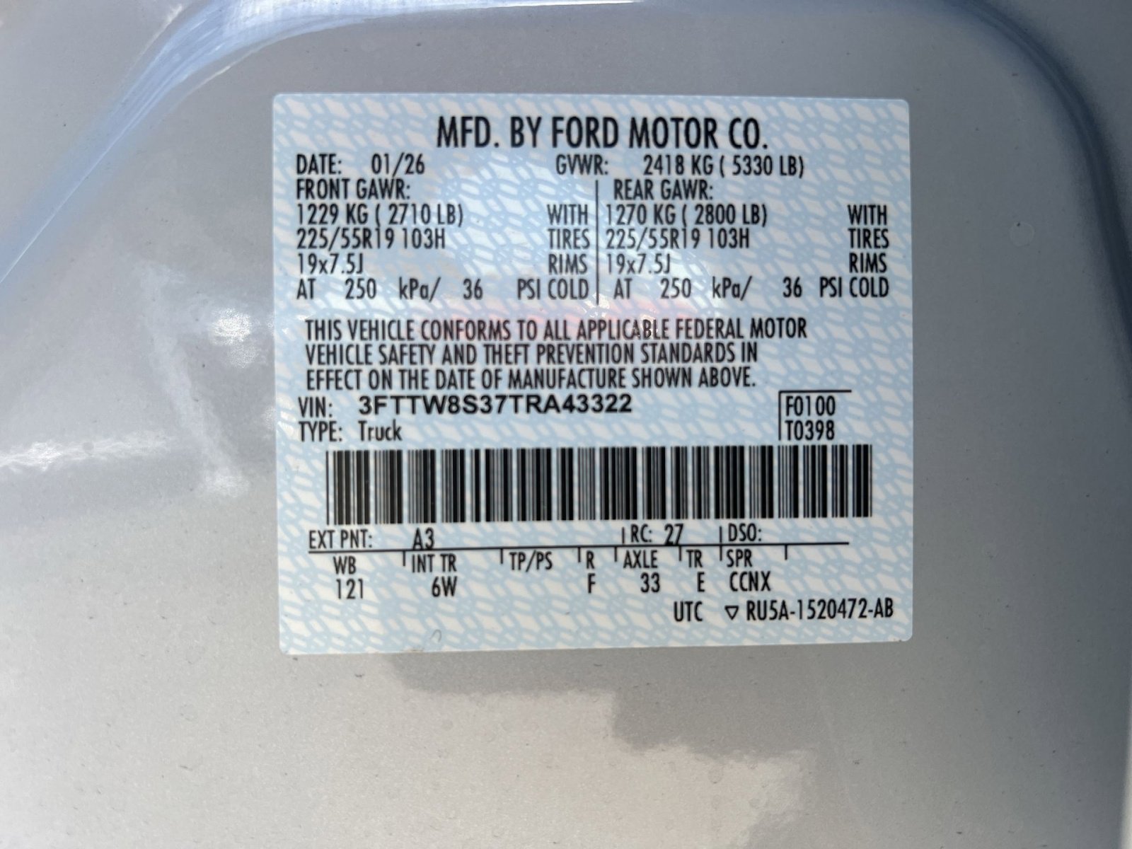 New 2026 Ford Maverick Lariat w/ Black Appearance Package AWD/4WD image 28