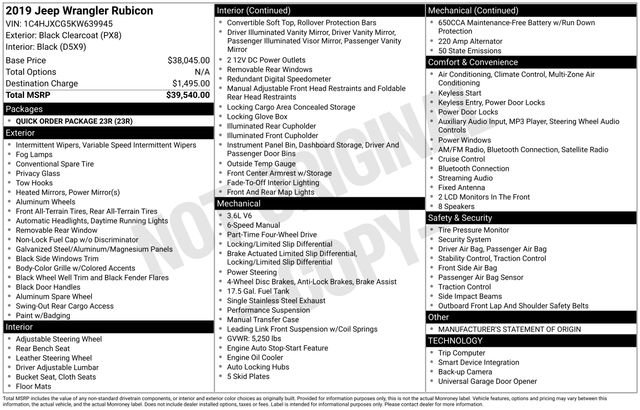 Used 2019 Jeep Wrangler Rubicon image 6