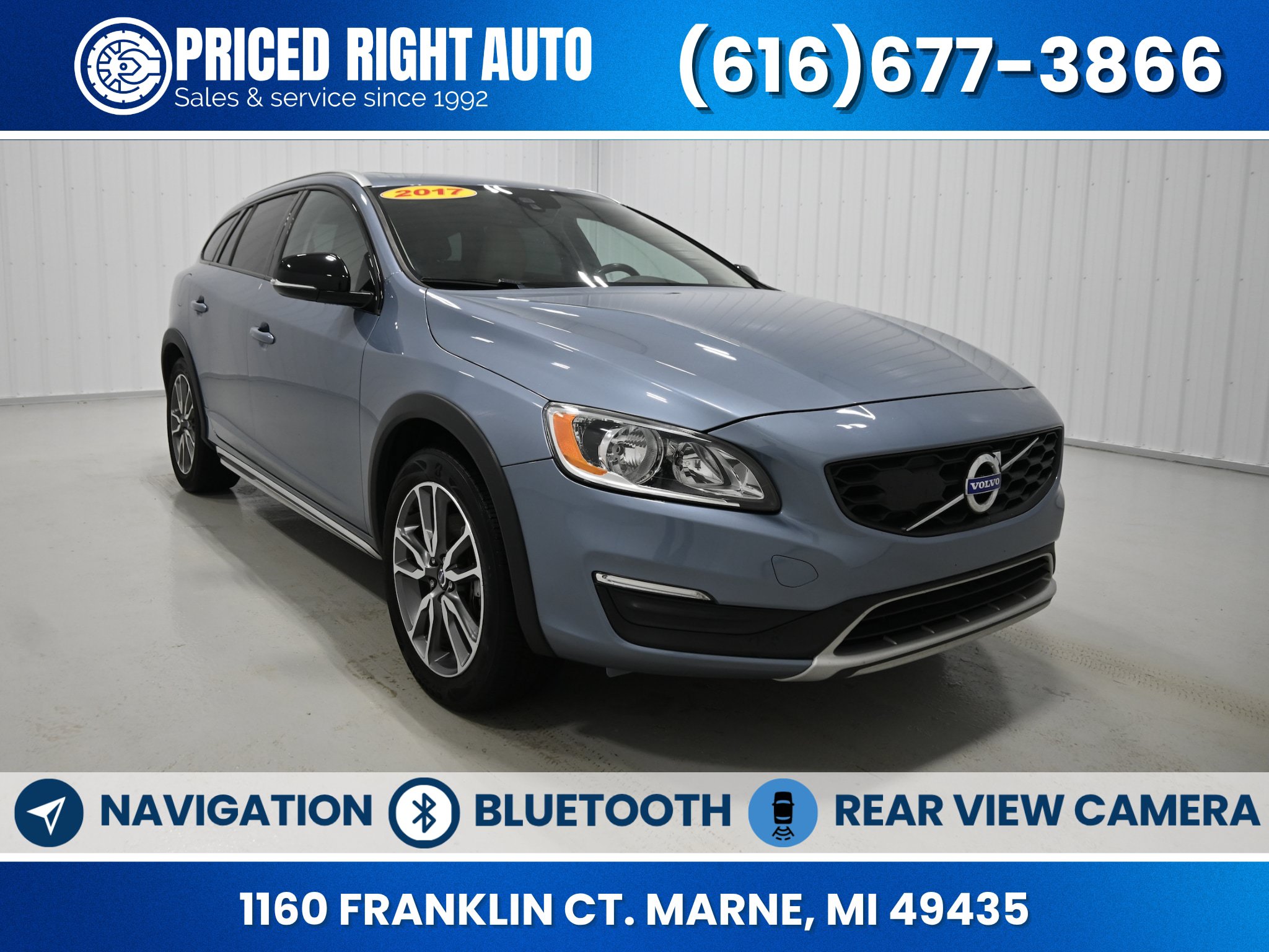 Used 2017 Volvo V60 T5 Cross Country w/ Climate Package AWD/4WD image 1