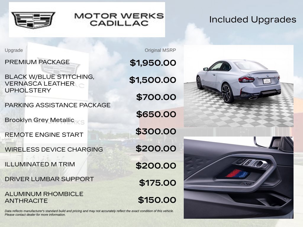 Used 2023 BMW M240i xDrive Coupe w/ Premium Package AWD/4WD image 8