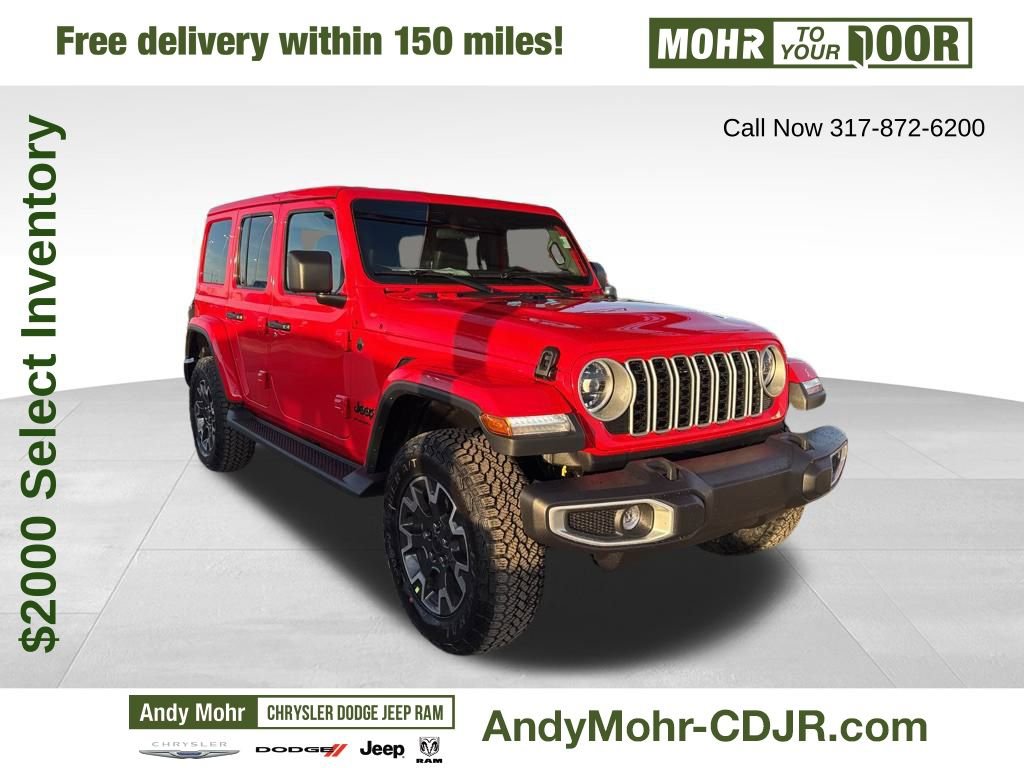 New 2025 Jeep Wrangler Sahara