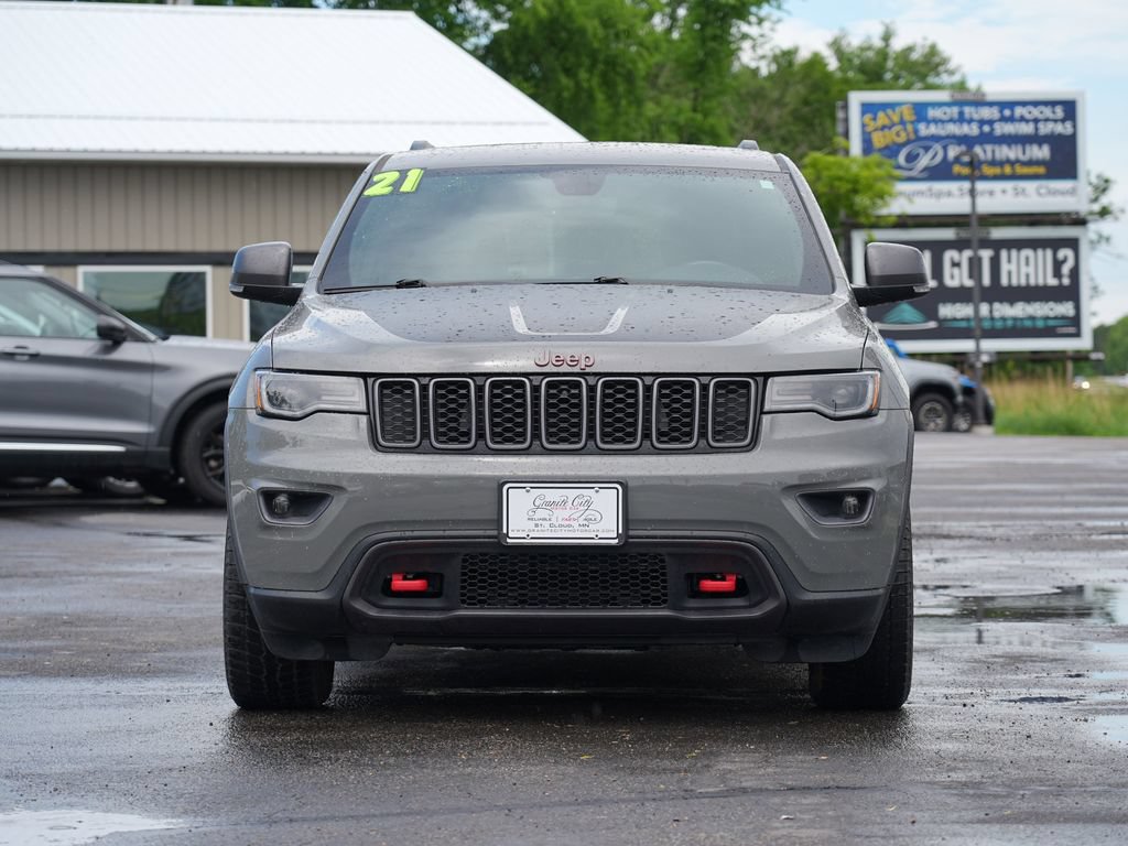 Used 2021 Jeep Grand Cherokee Trailhawk w/ Trailhawk Luxury Group AWD/4WD image 8