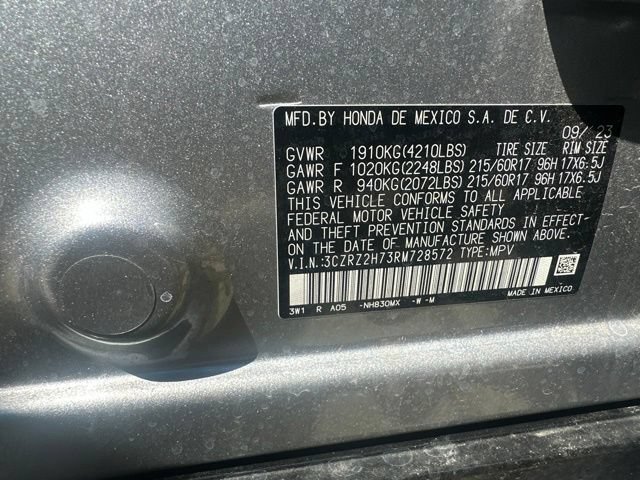Certified 2024 Honda HR-V EX-L image 14