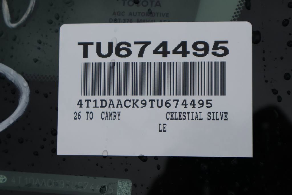 Used 2026 Toyota Camry LE FWD image 6