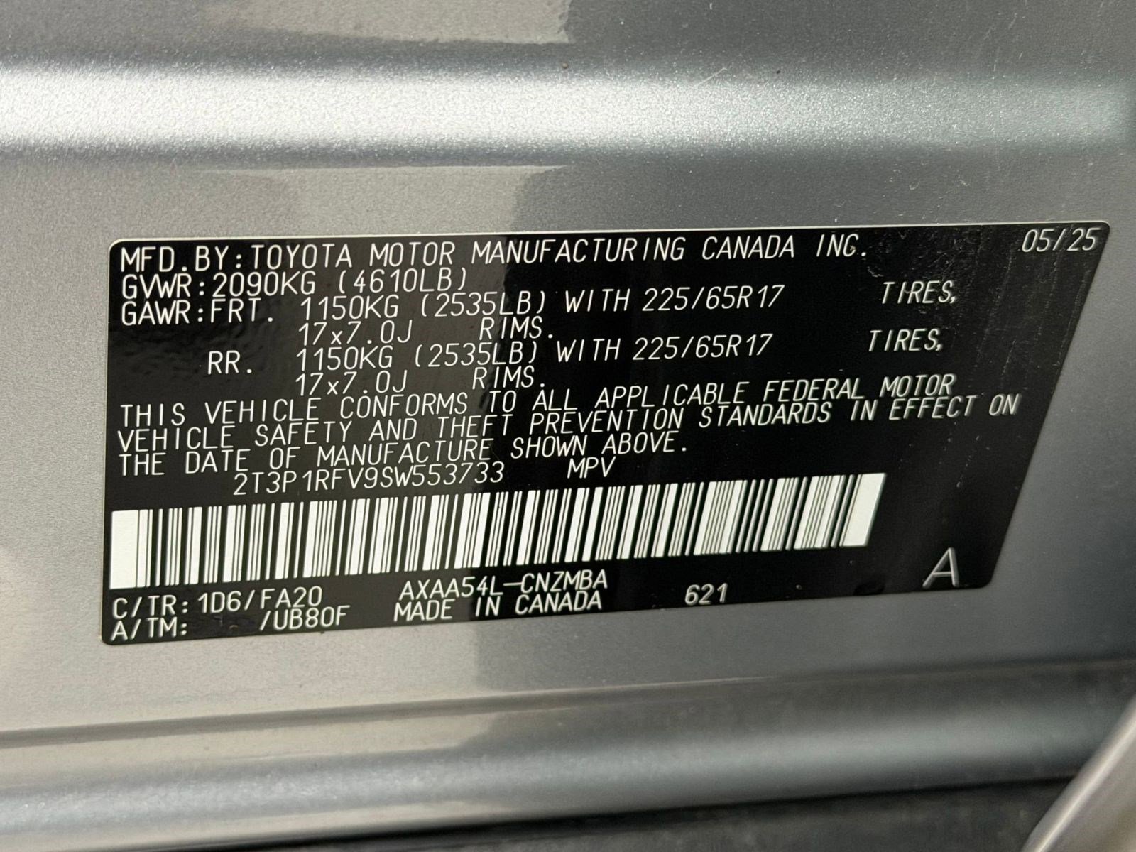 Used 2025 Toyota RAV4 XLE image 17