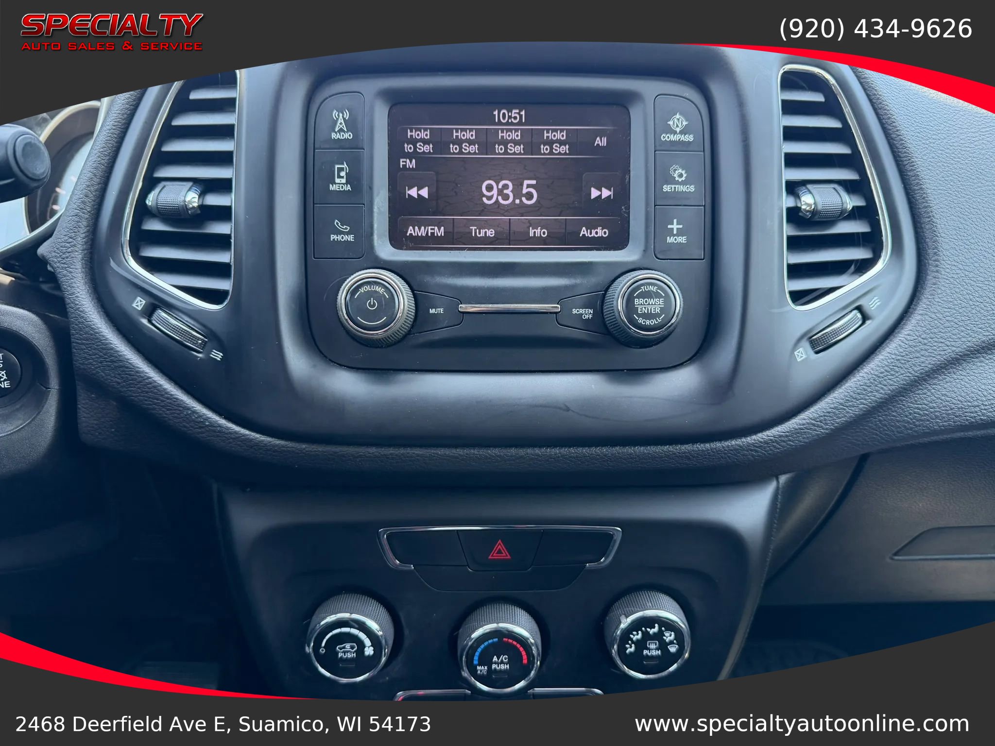 Used 2018 Jeep Compass Sport w/ Cold Weather Group AWD/4WD image 22
