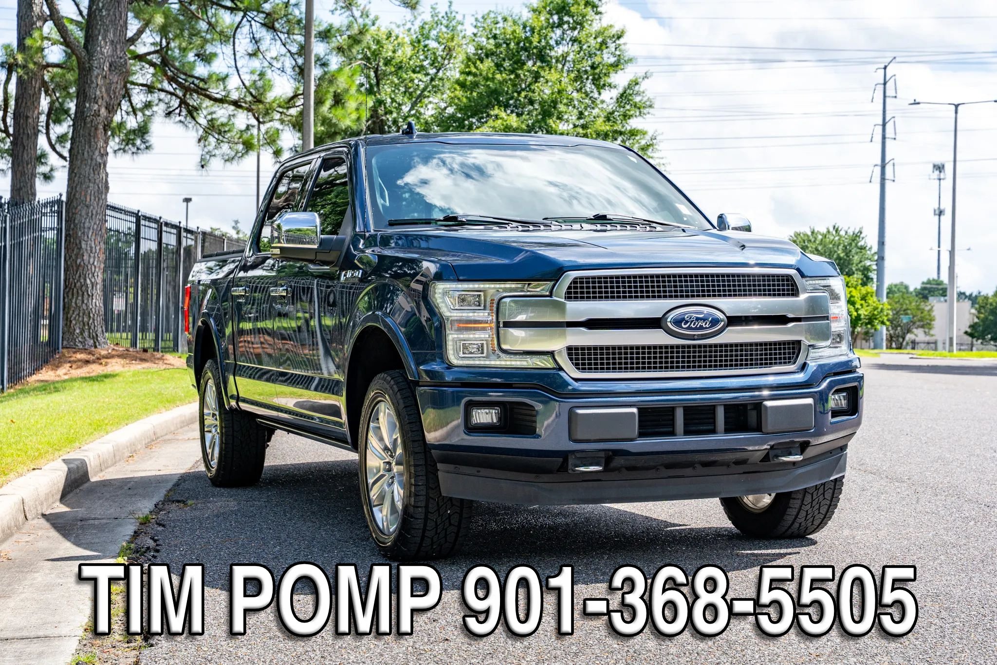 Used 2020 Ford F150 Platinum w/ Equipment Group 701A Luxury AWD/4WD image 3