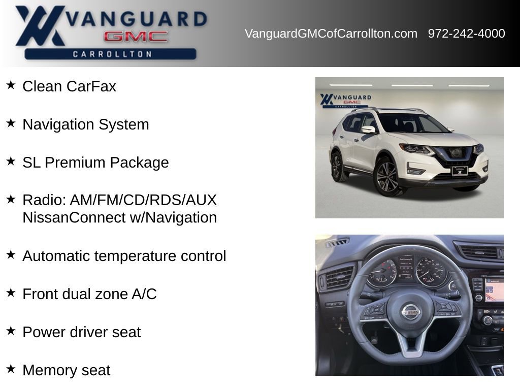 Used 2017 Nissan Rogue SL w/ SL Premium Package image 6