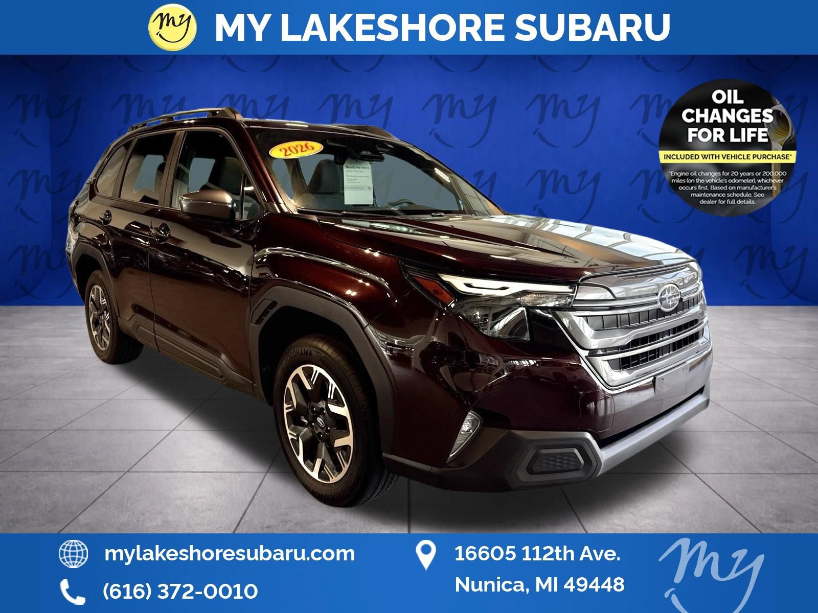 Certified 2026 Subaru Forester Premium