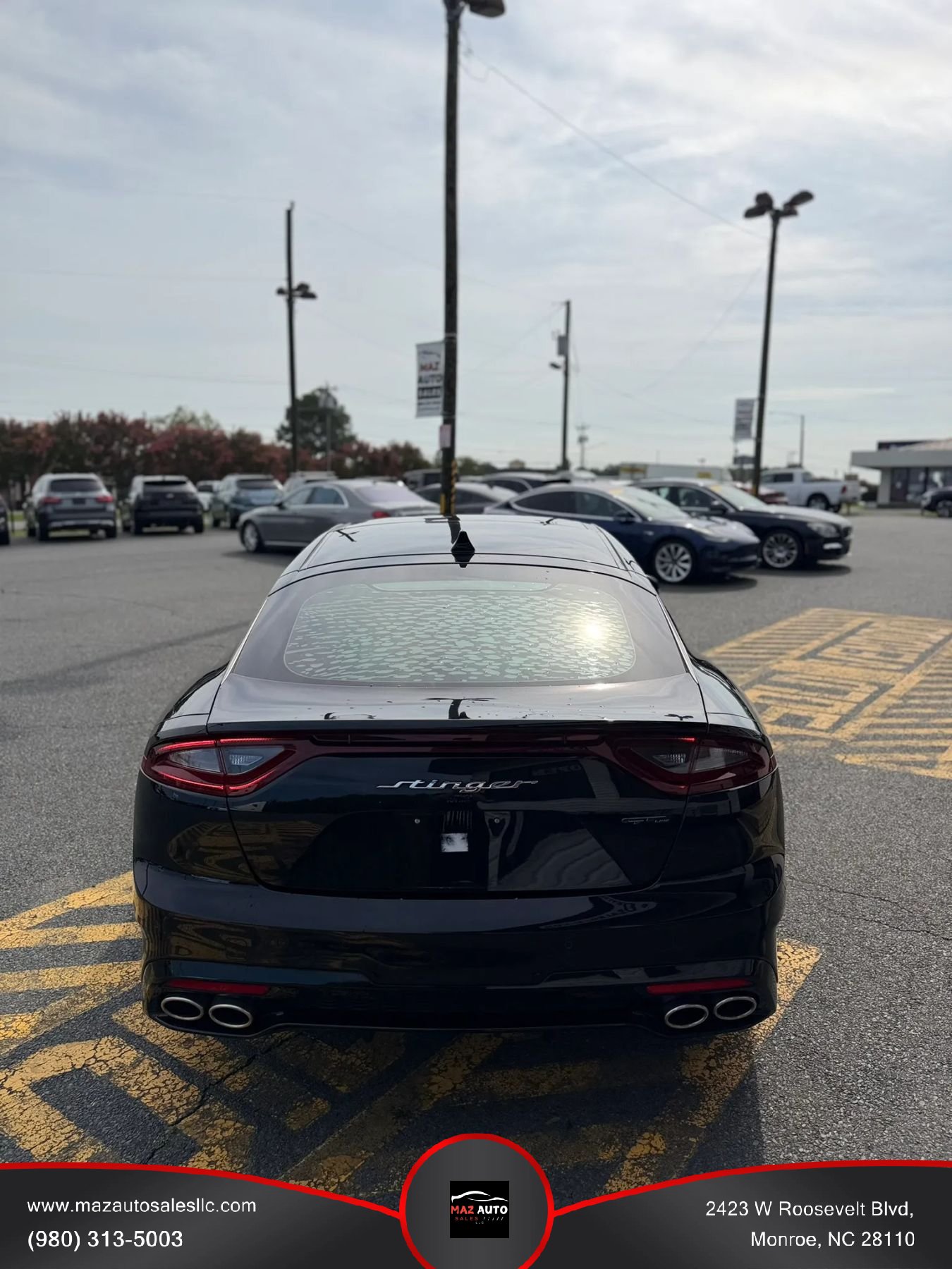 Used 2021 Kia Stinger GT-Line w/ Sun & Sound Package RWD image 5