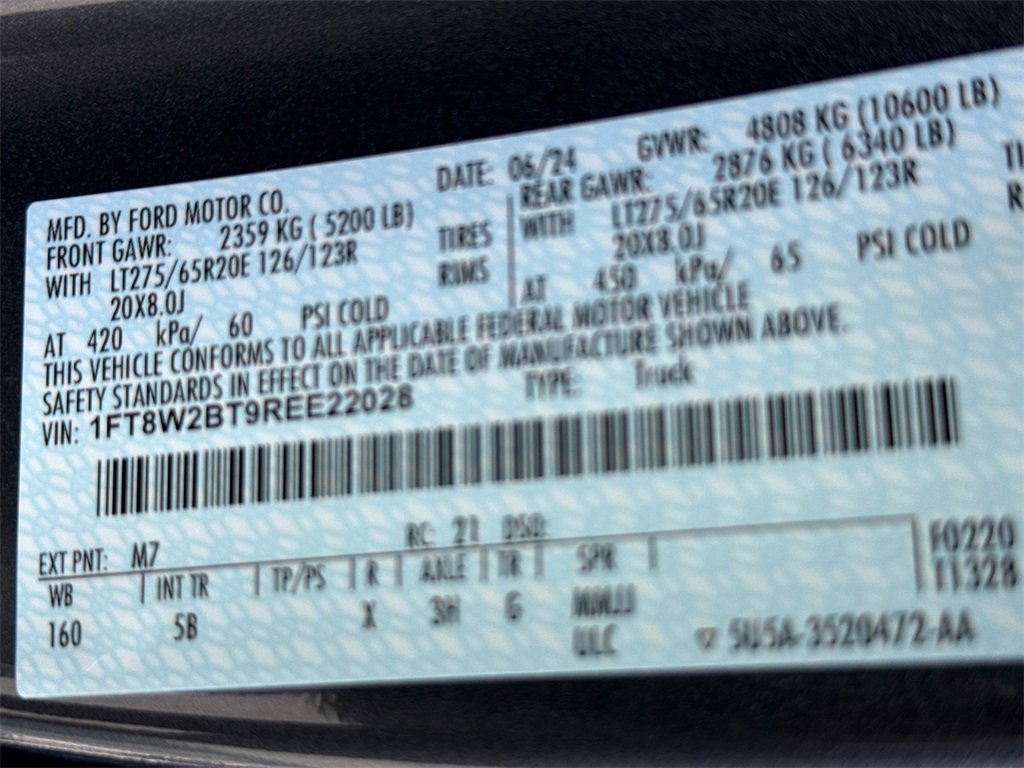 Certified 2024 Ford F250 Lariat w/ Chrome Package image 33